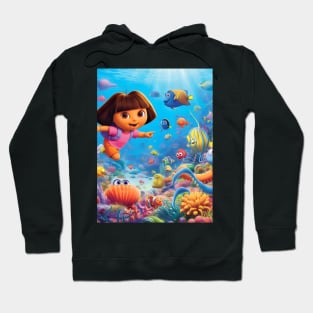 Kids Fashion: Explore the Magic of Cartoons and Enchanting Styles for Children Hoodie